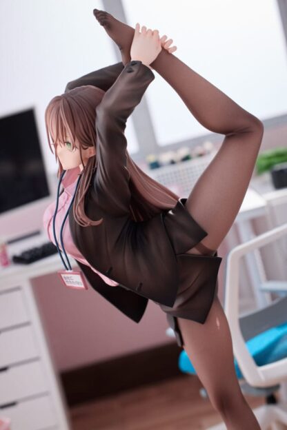 Original Character PVC Statue 1/6 OL-chan Who Doesn't Want to Go to Work Pink Ver. 26 cm – Bild 9