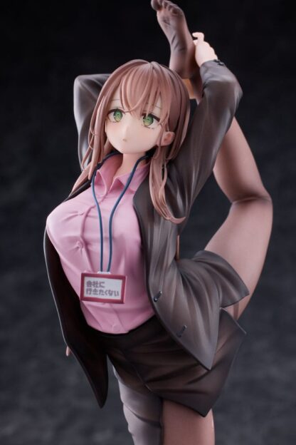 Original Character PVC Statue 1/6 OL-chan Who Doesn't Want to Go to Work Pink Ver. 26 cm – Bild 16