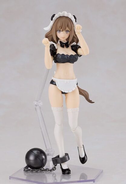 Guilty Princess Plastic Model Kit PLAMAX GP-07 Underwear Body Girl Ran & Jelly: Maid Ver. Set 16 cm – Bild 5