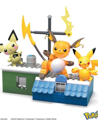 Pokémon MEGA Bauset Pikachu Evolution Set