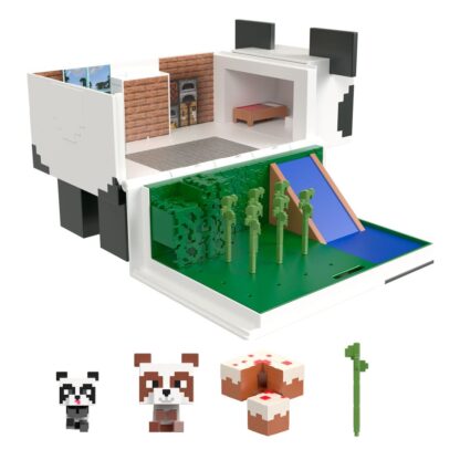 Minecraft Mob Head Minis Spielset Panda Playhouse – Bild 9