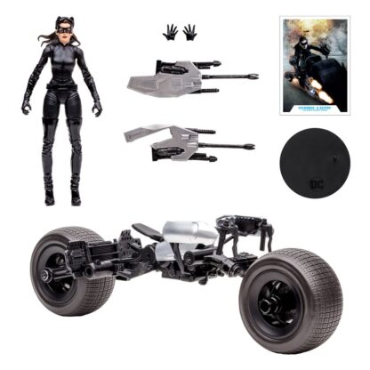 DC Multiverse Fahrzeug Batpod with Catwoman (The Dark Knight Rises) – Bild 2