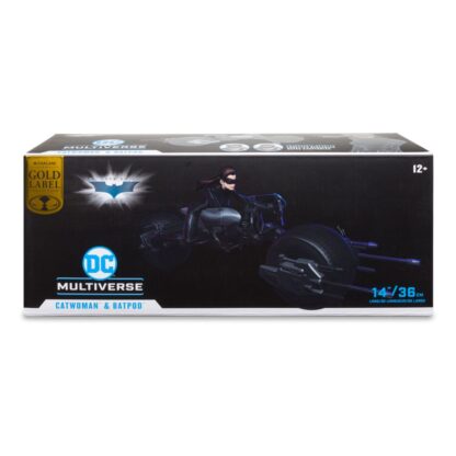 DC Multiverse Fahrzeug Batpod with Catwoman (The Dark Knight Rises) – Bild 13