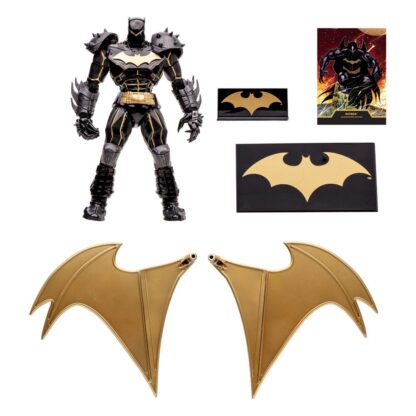 DC Multiverse Actionfigur Batman (Hellbat) (Knightmare) (Gold Label) 18 cm – Bild 3