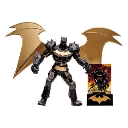 DC Multiverse Actionfigur Batman (Hellbat) (Knightmare) (Gold Label) 18 cm – Bild 6