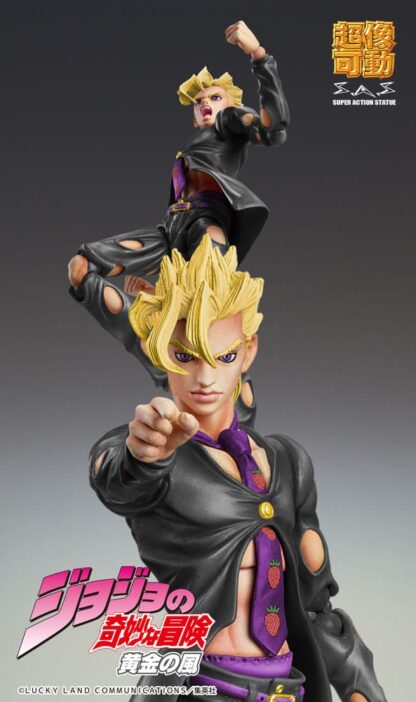 JoJo's Bizarre Adventure Part 5: Golden Wind Actionfigur Chozokado (Pannacotta Fugo Ver. Black) 15 cm – Bild 5