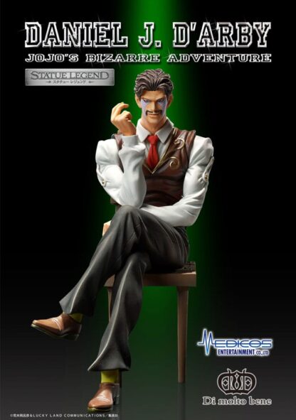 JoJo's Bizarre Adventure Part 3 Statue Legend PVC Statue Daniel J. D'Arby 14 cm – Bild 5
