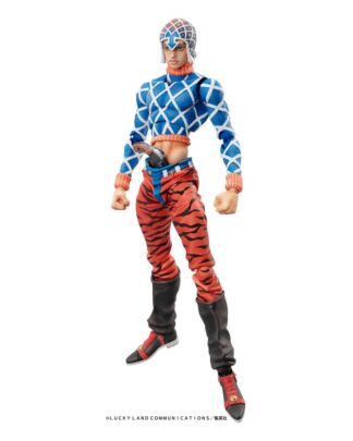 JoJo's Bizarre Adventure Part 5 Statue Legend PVC Statue Chozokado Guido Mista & S P (re-run) 15 cm