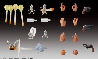 JoJo's Bizarre Adventure Part 5 Statue Legend PVC Statue Chozokado Guido Mista & S P (re-run) 15 cm – Bild 6