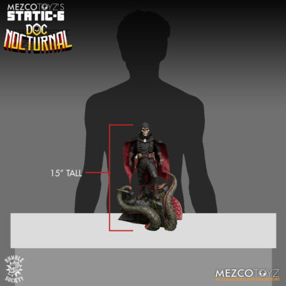 Original Character Static-6 PVC Statue 1/6 Rumble Society - Doc Nocturnal 38 cm – Bild 4