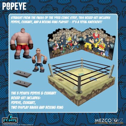 Popeye 5 Points Deluxe Figuren Set Popeye & Oxheart 9 cm – Bild 3