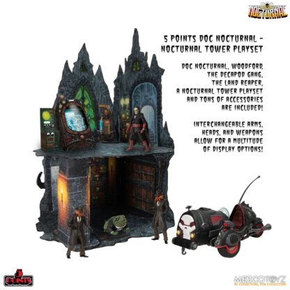 Doc Nocturnal 5 Points Actionfiguren Nocturnal Tower Playset 9 cm – Bild 2
