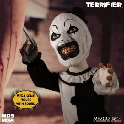 Terrifier MDS Mega Scale Puppe Art the Clown with Sound 38 cm – Bild 5