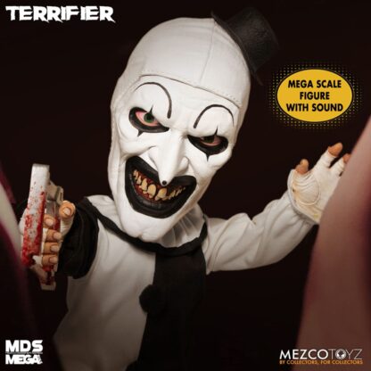 Terrifier MDS Mega Scale Puppe Art the Clown with Sound 38 cm – Bild 7