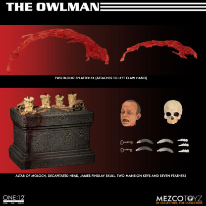 Lord of Tears Actionfigur 1/12 The Owlman 17 cm – Bild 20