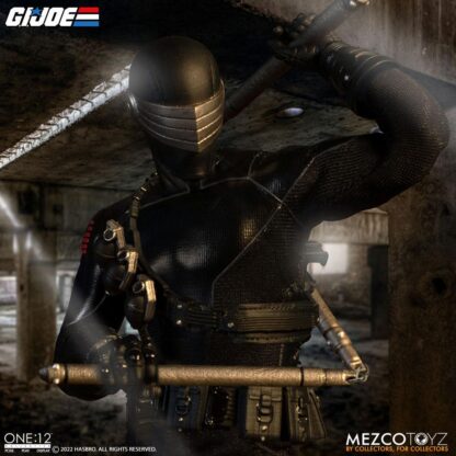 G.I. Joe Actionfigur mit Leuchtfunktion 1/12 Snake Eyes Deluxe Edition 17 cm – Bild 7