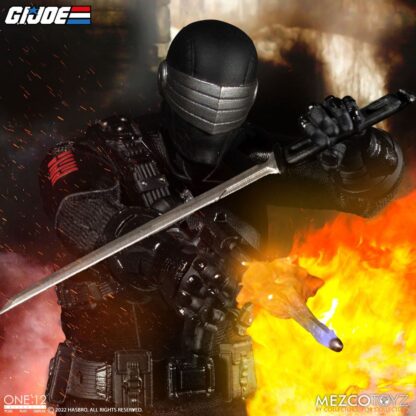G.I. Joe Actionfigur mit Leuchtfunktion 1/12 Snake Eyes Deluxe Edition 17 cm – Bild 13