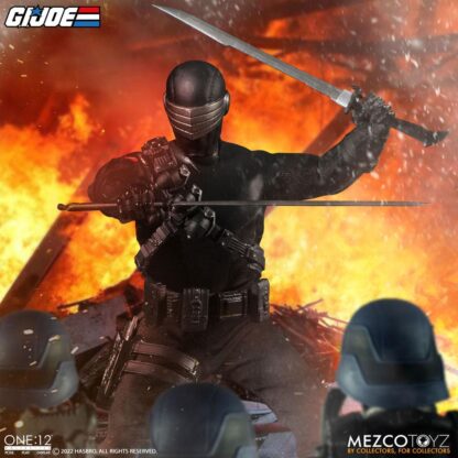 G.I. Joe Actionfigur mit Leuchtfunktion 1/12 Snake Eyes Deluxe Edition 17 cm – Bild 14