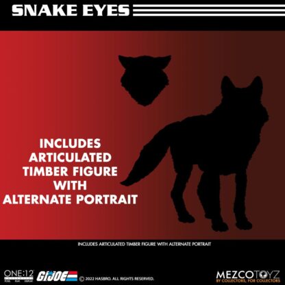 G.I. Joe Actionfigur mit Leuchtfunktion 1/12 Snake Eyes Deluxe Edition 17 cm – Bild 20