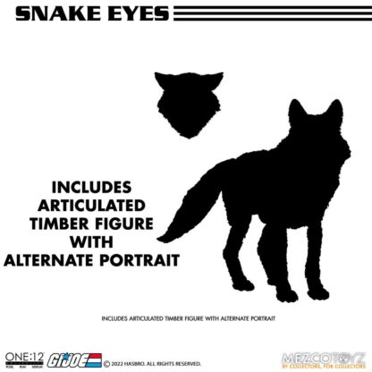 G.I. Joe Actionfigur mit Leuchtfunktion 1/12 Snake Eyes Deluxe Edition 17 cm – Bild 21
