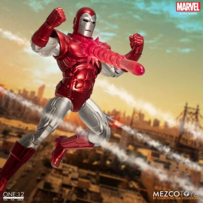 Marvel Actionfigur 1/12 Iron Man (Silver Centurion Edition) 16 cm – Bild 4