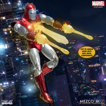 Marvel Actionfigur 1/12 Iron Man (Silver Centurion Edition) 16 cm – Bild 7
