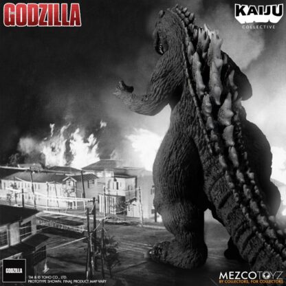 Godzilla (1954) Kaiju Collective Actionfigur Godzilla - Black & White Edition 20 cm – Bild 9