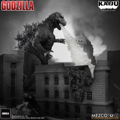 Godzilla (1954) Kaiju Collective Actionfigur Godzilla - Black & White Edition 20 cm – Bild 10
