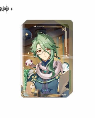 Genshin Impact Acryl Ornament mit Glitzer: Baizhu 8,5 cm