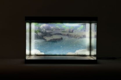 Azur Lane Acryl Display Case mit Beleuchtung für Figur Kashino Hot Springs Relaxation – Bild 6