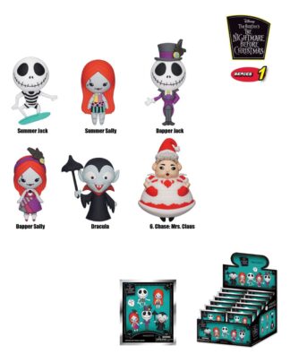 Nightmare before Christmas 3D 3D Magnete Series 1 Display (12)
