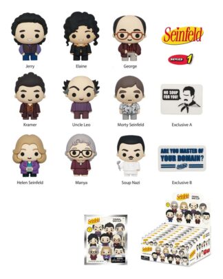Seinfeld 3D PVC-Taschenanhänger Series 01 Display (24)