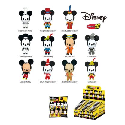Disney 3D PVC-Taschenanhänger Mickey Through the Year Series 18 Display (24)