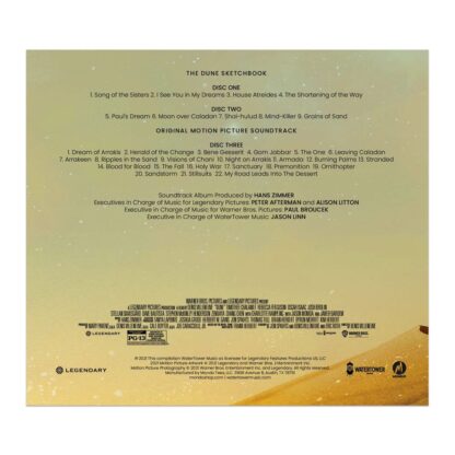 Dune Original Motion Picture Soundtrack by Hans Zimmer Deluxe Edition 3XCD – Bild 3