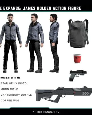 The Expanse Actionfigur James Holden 20 cm