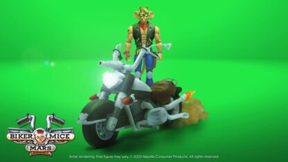 Biker Mice From Mars Fahrzeug Throttle's Martian Monster Bike 23 cm – Bild 3