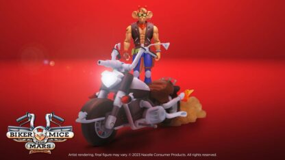 Biker Mice From Mars Fahrzeug Throttle's Martian Monster Bike 23 cm – Bild 5