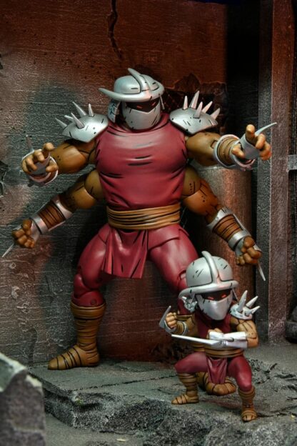 Teenage Mutant Ninja Turtles (Mirage Comics) Actionfigur Shredder Clone & Mini Shredder (Deluxe) 18 cm – Bild 9