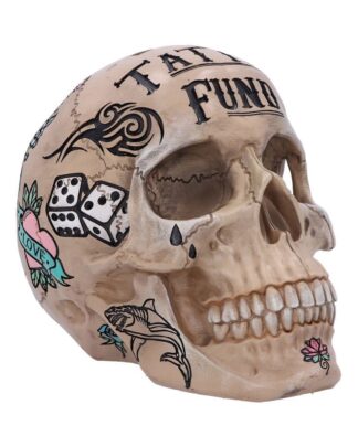 Spardose Skull Tattoo Fund