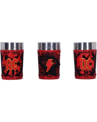 AC/DC Schnapsgläser Logo 3er-Pack