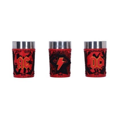 AC/DC Schnapsgläser Logo 3er-Pack