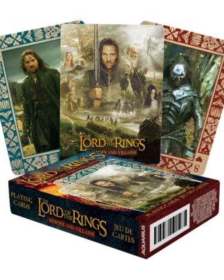 Herr der Ringe Spielkarten Heroes and Villains