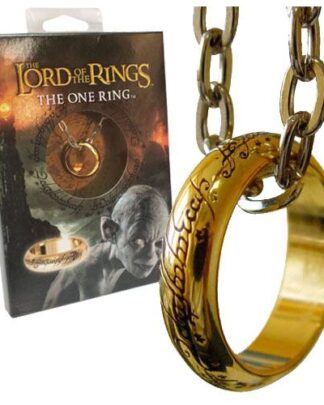 Herr der Ringe Ring Der Eine Ring (vergoldet)