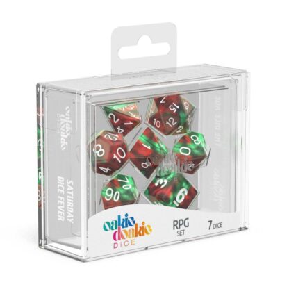 Oakie Doakie Dice Würfel RPG-Set Gemidice - Bloody Jungle (7) – Bild 2