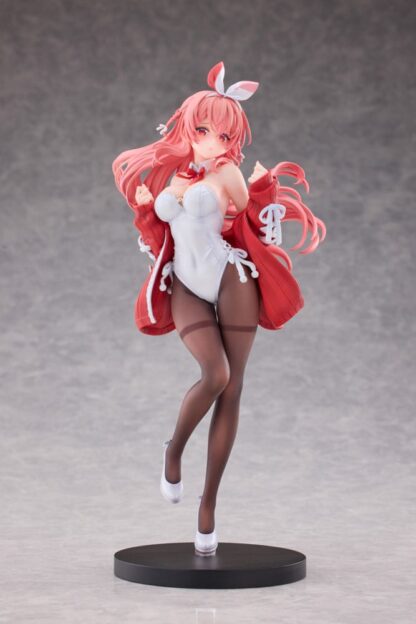 Original Character PVC Statue 1/7 White Rabbit Illustrated by Rosuuri Deluxe Version 24 cm
