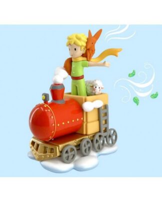 Der Kleine Prinz Figur Little Prince & Friends on the train 8 cm