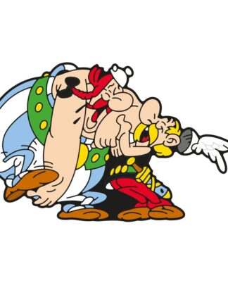 Asterix Magnet Asterix & Obelix Laughing 6 cm