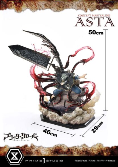Black Clover Concept Masterline Series Statue 1/6 Asta Exclusive Bonus Ver. 50 cm – Bild 3
