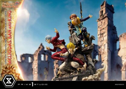 Seven Deadly Sins Concept Masterline Series Statue Meliodas, Ban and King 55 cm – Bild 3