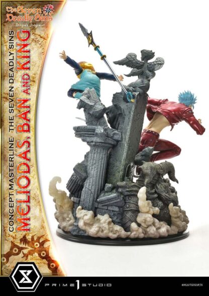 Seven Deadly Sins Concept Masterline Series Statue Meliodas, Ban and King 55 cm – Bild 6